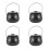 4Pcs Lightweight Witch Cauldron Candy Containers for Trick Or Treat 7