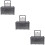 3Pcs Dishwasher Silverware Basket ABS Kitchen Rack Multipurpose Holder 10