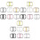 21Pc Protective Smartwatch Cover Assorted Color Tpu Case for 3 3