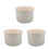 3Pcs White Ceramic Glaze Rice Cooker Pot Nonstick Insert for Home Use 6