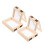 20Pcs Khaki Wooden Deckle Mold Screen for Papermaking and Art Projects 2