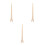 3Pièces Bâtons Jonglage Bois Beige - Accessoires Performance 4