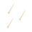 3Pièces Bâtons Jonglage Bois Beige - Accessoires Performance 10