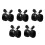 5Pcs Noise Cancelling Ear Muffs Black ABS for Construction Safety 10
