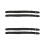 4Pcs Black Guitar Strap Adjustable Oxford Cloth Guitar Shoulder Belt 5