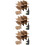 3Sets Beige Cardboard Dividers for Boxes Durable Glassware Packing Kit 8
