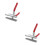 2Pcs Professional Canvas Stretcher Plier with Precise Positioning Grip 10