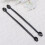 2Pairs Black Bag Strap Replacement Thick Durable Handbag Belt 11