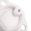 White Plastic Hygiene Tray Portable Antisplash Cup Support 7