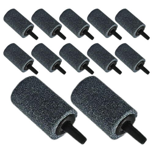 100Pcs Aquarium Air Stone Diffuser for Fish Tank Aeration 2