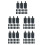 100Pcs Aquarium Air Stone Diffuser for Fish Tank Aeration 4