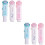 6Pcs Assorted Color Cat Paw Rubber Erasers Retractable Cute Stationery 8
