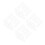 80Pcs White Plastic Fermenting Jar Press Plates Compact Square Mesh 7