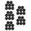 40Pcs Durable Rubber Suction Cup Base for Heavy Bag Training Mount 6