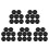 40Pcs Durable Rubber Suction Cup Base for Heavy Bag Training Mount 7