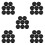 40Pcs Durable Rubber Suction Cup Base for Heavy Bag Training Mount 10