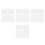 400Pcs White Paper Envelopes Plain Kraft Card Storage for Greeting Use 6