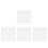 400Pcs White Paper Envelopes Plain Kraft Card Storage for Greeting Use 10