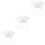 600Pcs Transparent Pe Bubble Pouch Bags Protective Packing for Storage 7