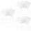 600Pcs Transparent Pe Bubble Pouch Bags Protective Packing for Storage 8