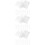 600Pcs Transparent Pe Bubble Pouch Bags Protective Packing for Storage 10