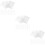 600Pcs Transparent Pe Bubble Pouch Bags Protective Packing for Storage 11