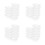 40Pcs Plastic with Lid Honeycomb Holder for Daily Use 9