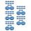 60Sets Blue Fishing Net Hand Rings - Easy Install Cast Net Accessory 3