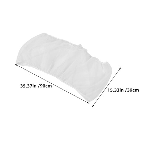 2Pcs Cage Cover Polyester Mesh Dustproof Net Seed Catchers 1