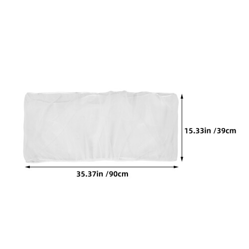 2Pcs Cage Cover Polyester Mesh Dustproof Net Seed Catchers 2