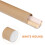 50St Plastic Einddop Wit Voor Mailing Buizen En Poster Opbergen 7