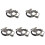 5Pièces Doublure Casque De 3