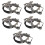 5Pièces Doublure Casque De 8