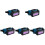 5Pcs Welding Protective Glasses Dark Hole Comfortable Fit 4