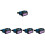 5Pcs Welding Protective Glasses Dark Hole Comfortable Fit 7
