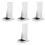 4Pcs Sturdy Plastic Drip Tray for Hand Soap Dispenser White 5