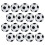 32Pcs Multi Hips Mini Tabletop Foosball Balls for Foosball Game Fun 3