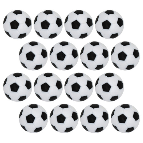 32Pcs Multi Hips Mini Tabletop Foosball Balls for Foosball Game Fun 2