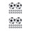 32Pcs Multi Hips Mini Tabletop Foosball Balls for Foosball Game Fun 7