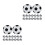 32Pcs Multi Hips Mini Tabletop Foosball Balls for Foosball Game Fun 9