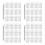 1600Pcs Bothway Seamless Baseboard Nails Silver Threaded for Fastening 7