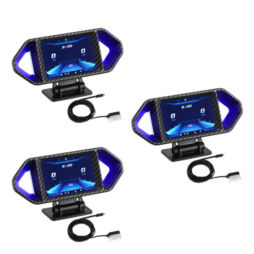 3Pièces Clinomètre Auto Abs+pièce Affichage 2