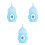 3Pcs Kitten Feeding Bottles Silicone with Measurement Scale 4