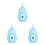 3Pcs Kitten Feeding Bottles Silicone with Measurement Scale 8