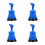 4Pièces Déboucheurs Compacts Bleus Pour Lavabo Douche Maison 9
