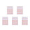 5Pcs Financial Planning Notepad Coil Bound Paper Multi Color Organizer 4
