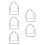 5Pcs Tent Frame DIY Kids Playhouse Assembly Kit 5