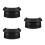 36Pcs Billiard Table Pocket Liners Black Plastic Replacement Inserts 7