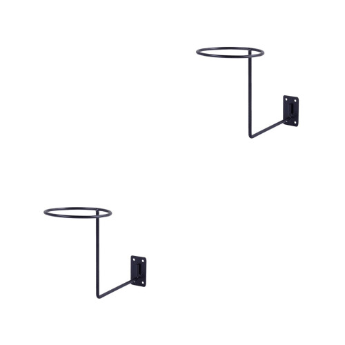 2Pièces Support Casque Noir, Porte-Casque Mural 2