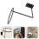2Pièces Support Casque Noir, Porte-Casque Mural 11